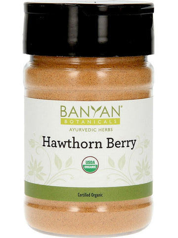 Banyan Botanicals, Hawthorn Berry Powder, spice jar