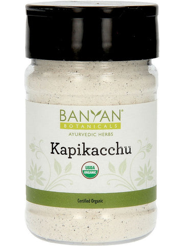 Banyan Botanicals, Kapikacchu Powder, spice jar
