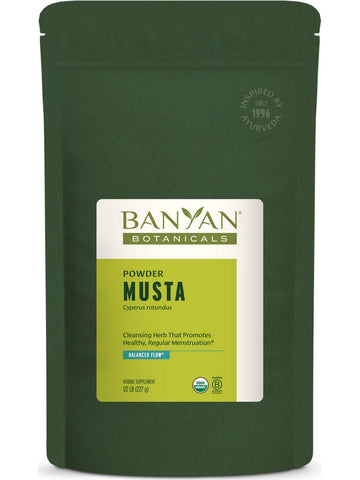 Banyan Botanicals, Musta Powder, 1/2 lb