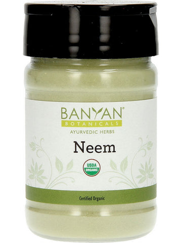 Banyan Botanicals, Neem Powder, spice jar