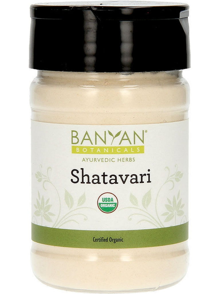 Banyan Botanicals, Shatavari Powder, spice jar