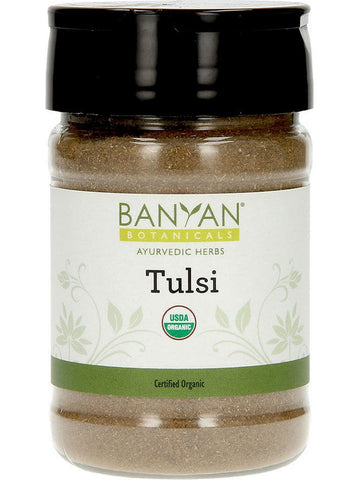 Banyan Botanicals, Tulsi Powder, spice jar