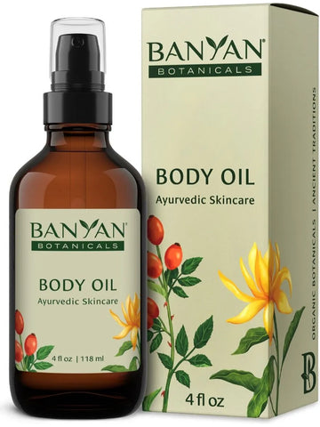 Banyan Botanicals, Body Oil, 4 oz