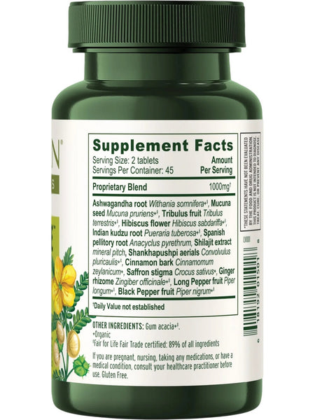 Banyan Botanicals, Peak Desire for Him, 90 Tablets
