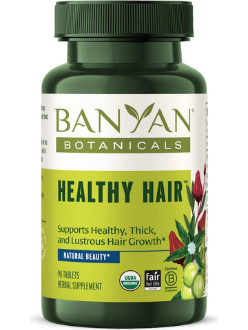 Healthy Hair, 90 ct, Banyan Botanicals