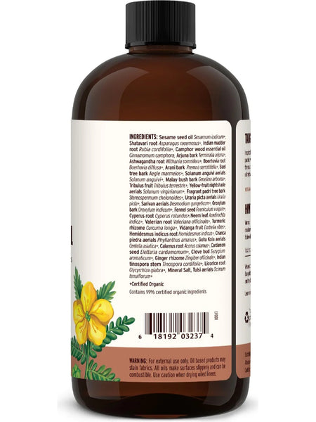 Banyan Botanicals, Mahanarayan Oil, Organic, 24 fl oz
