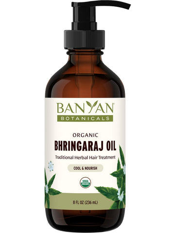 Bhringaraj Oil, 8 fl oz, Banyan Botanicals