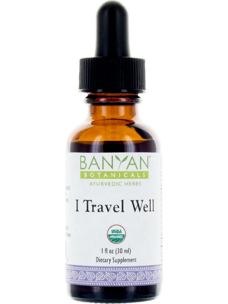 I Travel Well, Liquid Extract, 1 fl oz, Banyan Botanicals