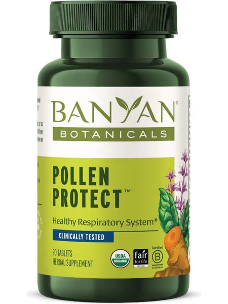 Banyan Botanicals, Pollen Protect, 90 tabs