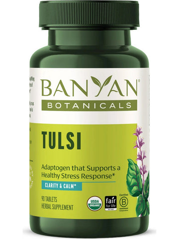 Banyan Botanicals, Tulsi, Holy Basil, 90 tabs