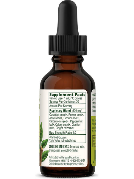 Banyan Botanicals, Easy Digest, Liquid Extract, 1 fl oz, 30 ml