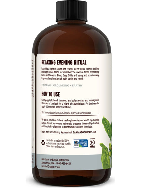 Banyan Botanicals, Sleep Easy Oil, 24 fl oz