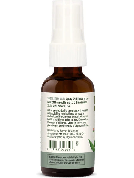 Banyan Botanicals, Throat Soother, Herbal Spray, 1 fl oz, 30 ml