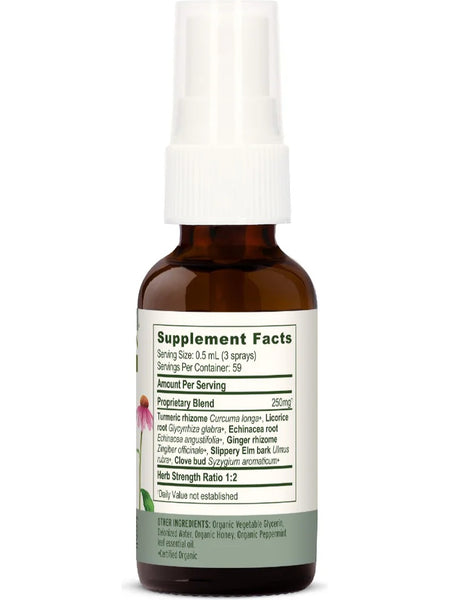 Banyan Botanicals, Throat Soother, Herbal Spray, 1 fl oz, 30 ml