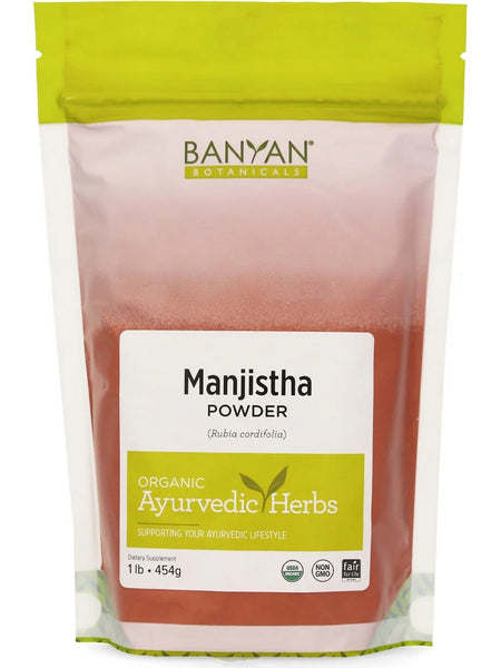 Banyan Botanicals, Manjistha Powder, 1 lb