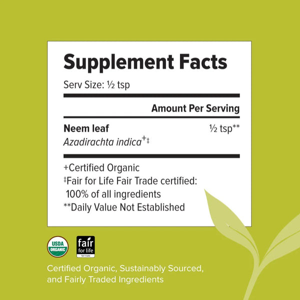 Banyan Botanicals, Neem Powder, 1 lb