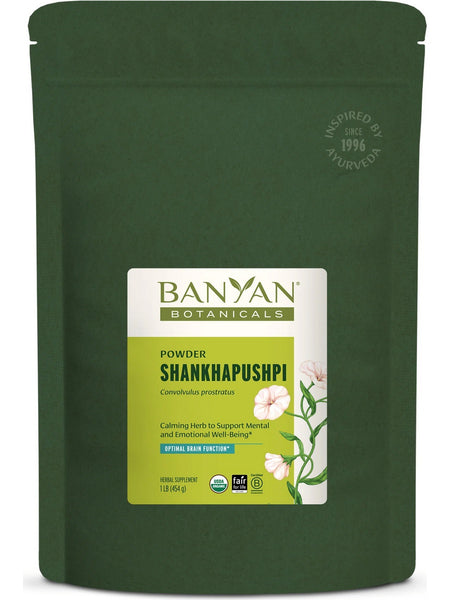 Banyan Botanicals, Shankhapushpi Powder, 1 lb