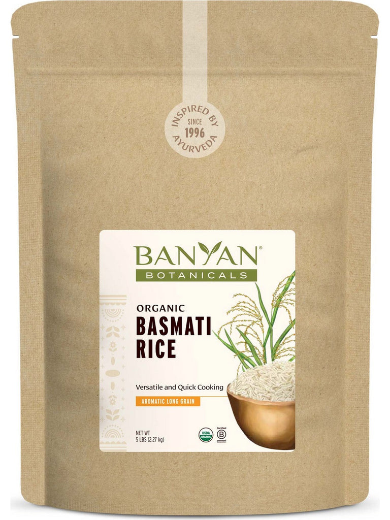 Banyan Botanicals, Basmati Rice, 5 lbs