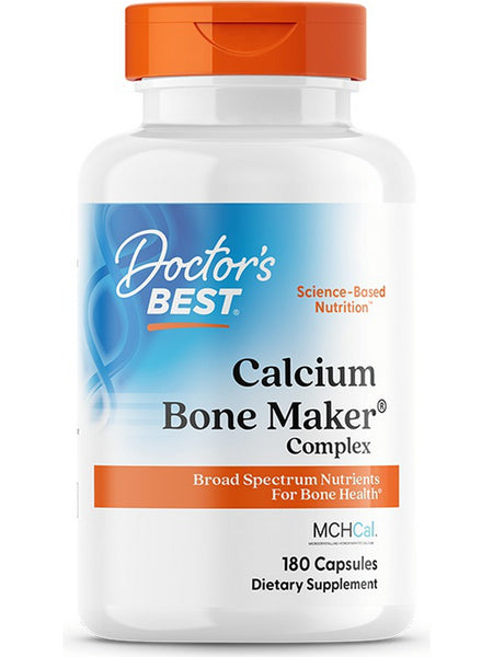 Doctor's Best, Calcium Bone Maker Complex, 180 Capsules