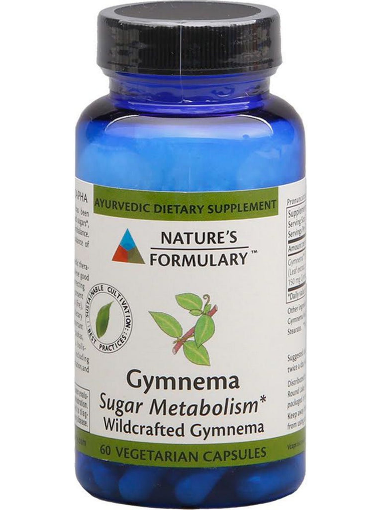 Gymnema, 60 veg ct, Nature's Formulary