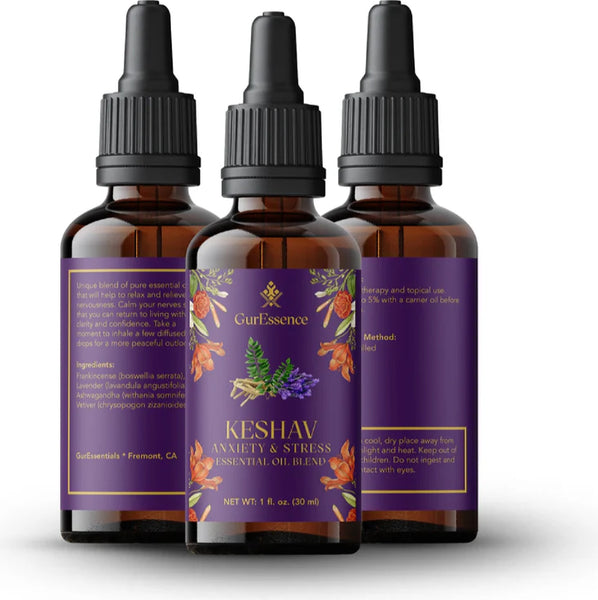 GurEssence, Keshav Anxiety & Stress Relief, 1 oz