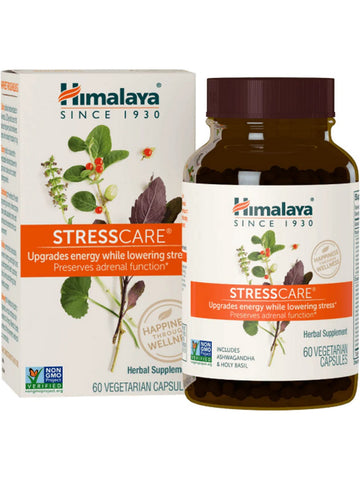 ** 6 PACK ** Himalaya Herbal Healthcare, StressCare, 60 Vegetarian Capsules