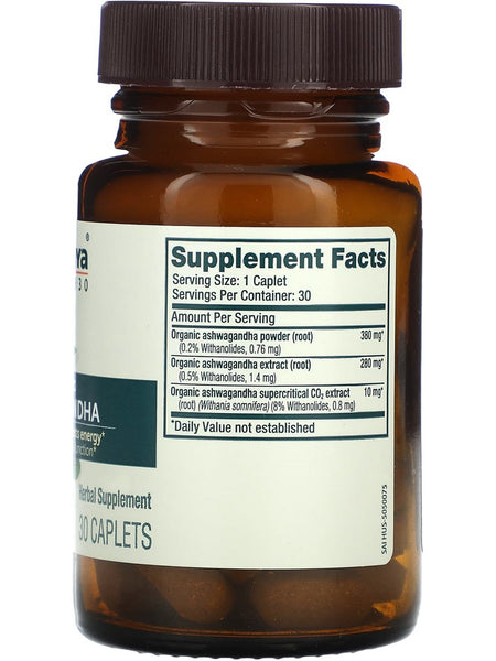 Himalaya, Organic Ashwagandha, 30 Caplets