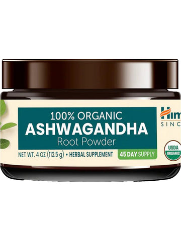 ** 6 PACK ** Himalaya Herbal Healthcare, Organic Ashwagandha, Root Powder (45 Day Supply), 4 oz (112.5g)