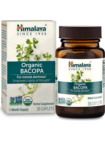 ** 6 PACK ** Himalaya Herbal Healthcare, Organic Bacopa, 30 Caplets