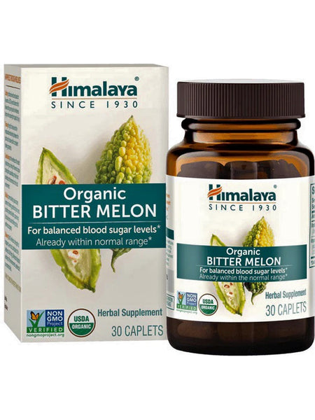 ** 6 PACK ** Himalaya Herbal Healthcare, Organic Bitter Melon, 30 Caplets