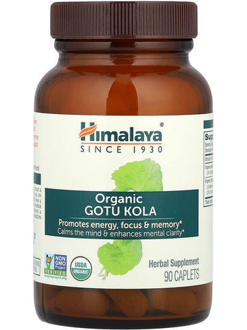 Himalaya, Organic Gotu Kola, 90 Caplets