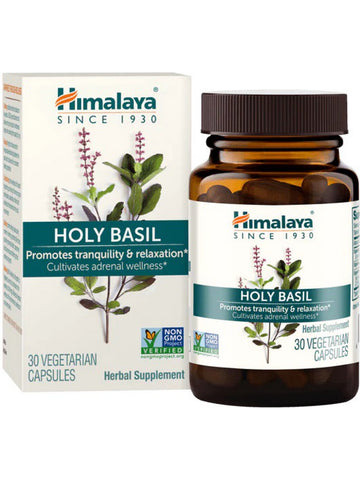 ** 6 PACK ** Himalaya Herbal Healthcare, Holy Basil, 30 Vegetarian Capsules