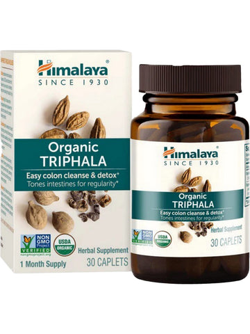 ** 6 PACK ** Himalaya Herbal Healthcare, Organic Triphala, 30 Caplets