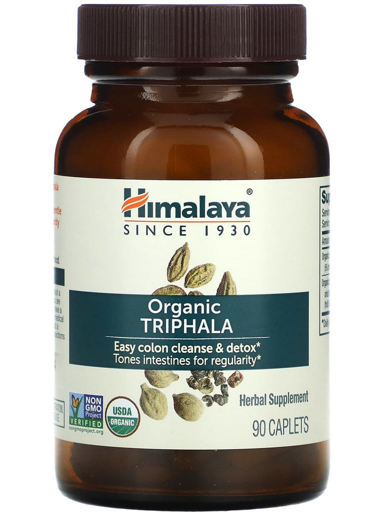 Himalaya, Organic Triphala, 90 Caplets