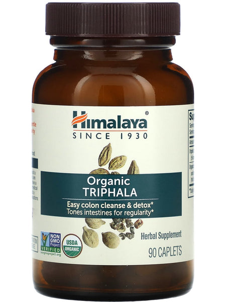 Himalaya, Organic Triphala, 90 Caplets