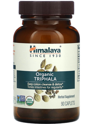 Himalaya Herbal Healthcare, Organic Triphala, 90 Caplets