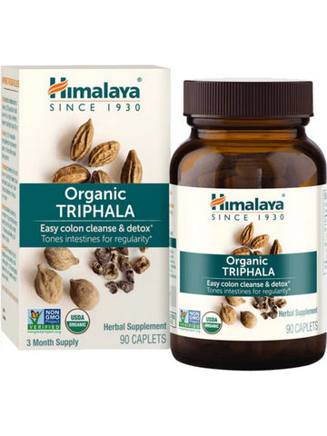 ** 6 PACK ** Himalaya Herbal Healthcare, Organic Triphala, 90 Caplets