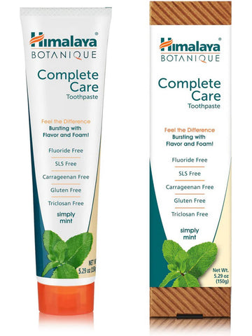 ** 6 PACK ** Himalaya Herbal Healthcare, Complete Care Toothpaste, Simply Mint, 5.29 oz (150g)