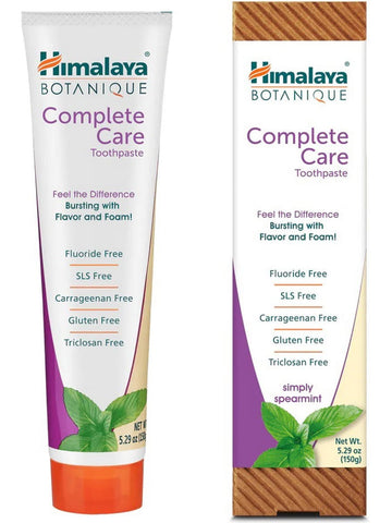 ** 6 PACK ** Himalaya Herbal Healthcare, Complete Care Toothpaste, Simply Spearmint, 5.29 oz (150g)