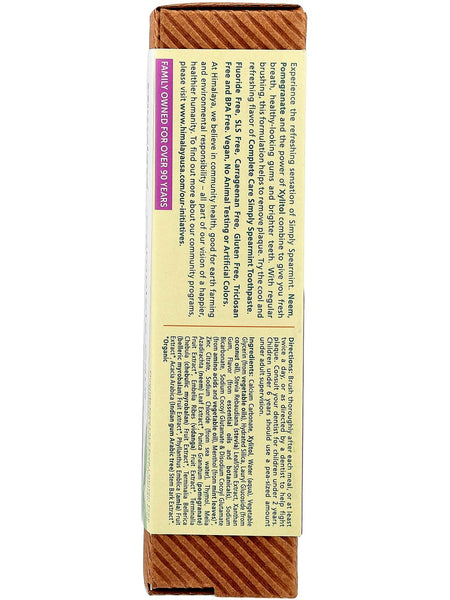 Himalaya, Complete Care Toothpaste, Simply Spearmint, 5.29 oz (150g)