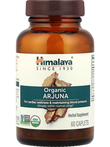 Himalaya, Organic Arjuna, 60 Caplets