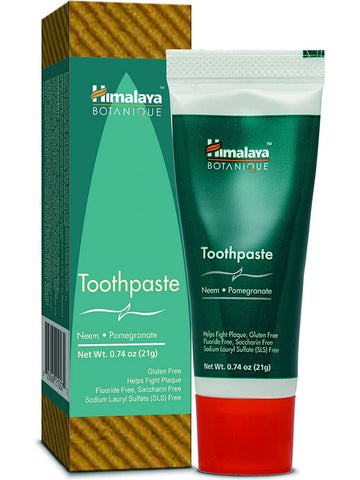 ** 6 PACK ** Himalaya Herbal Healthcare, Neem & Pomegranate Toothpaste, 0.74 oz (21g)