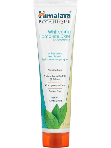 Himalaya, Whitening Complete Care Toothpaste, Simply Mint, 5.29 oz (150g)