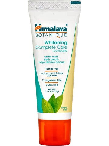 ** 6 PACK ** Himalaya Herbal Healthcare, Whitening Complete Care Toothpaste, Simply Mint, 0.75 oz (21g)