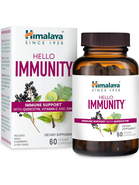 Himalaya, Hello Immunity, 60 Vegan Capsules