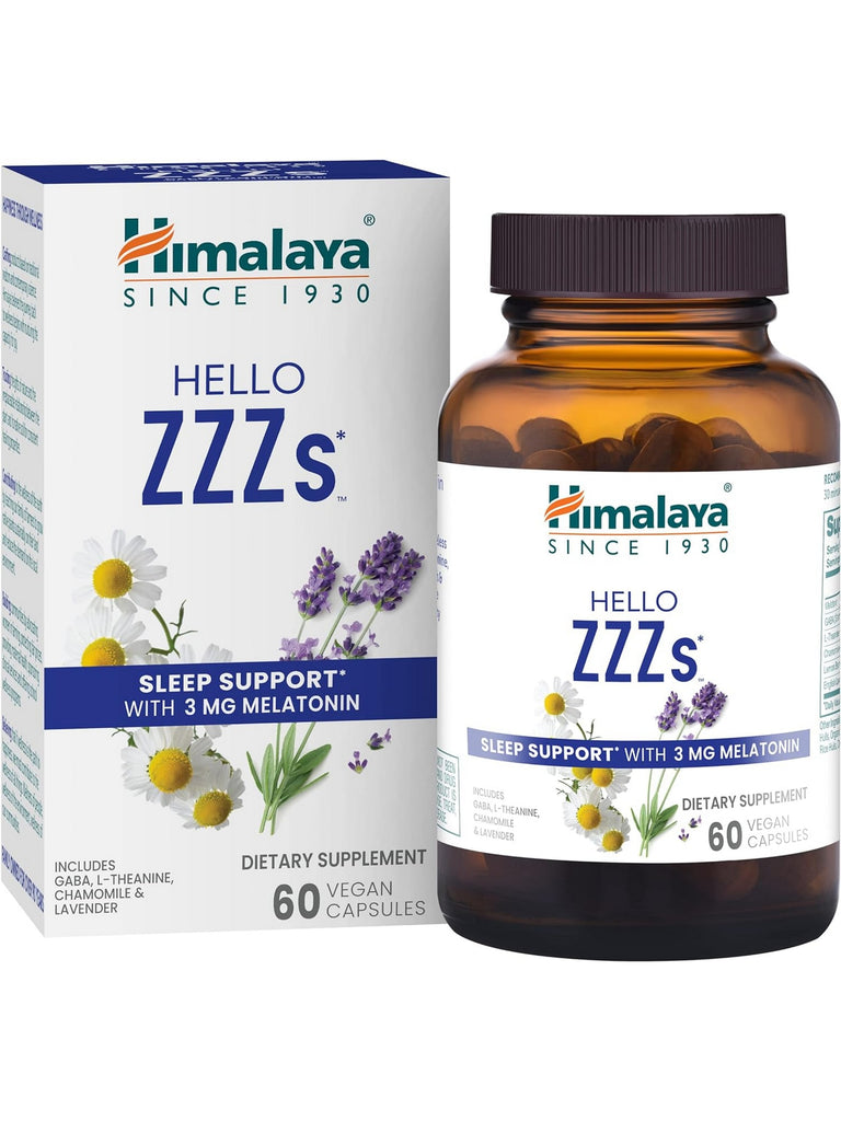 Himalaya, Hello ZZZs, 60 Vegan Capsules