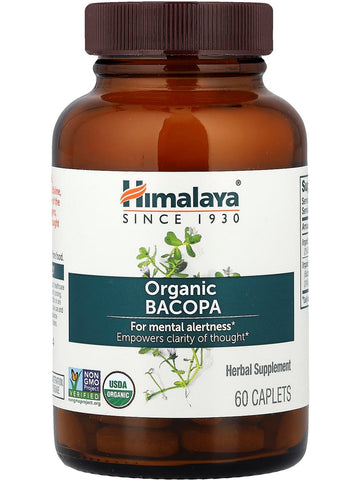 Himalaya, Organic Bacopa, 60 Caplets