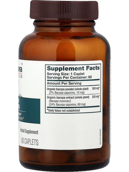 Himalaya, Organic Bacopa, 60 Caplets