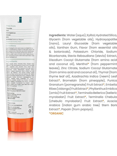 Himalaya, Whitening+ Hydroxyapatite Toothpaste, Mint, 4 oz