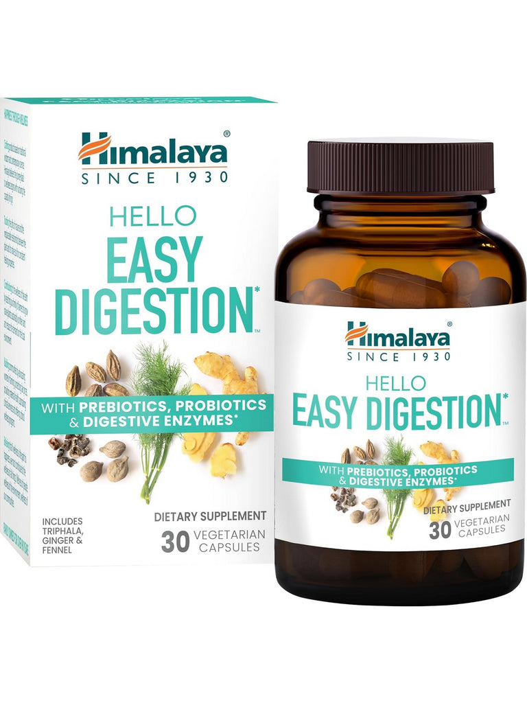 Himalaya, Hello Easy Digestion, 30 Vegetarian Capsules